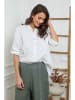Joséfine Linnen blouse wit