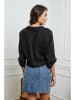 Joséfine Linnen blouse zwart