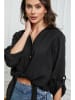 Joséfine Linnen blouse zwart