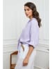 Joséfine Linnen blouse paars