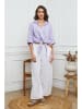 Joséfine Linnen blouse paars