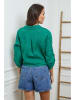 Joséfine Linnen blouse groen