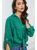 Joséfine Linnen blouse groen