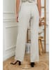 Joséfine Leinen-Hose in Creme
