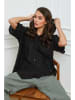 Joséfine Linnen blouse zwart