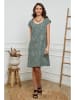 Joséfine Leinen-Kleid in Khaki