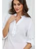 Joséfine Leinen-Bluse  in Weiß