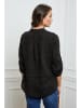 Joséfine Linnen blouse zwart