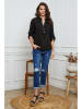 Joséfine Linnen blouse zwart