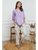 La Compagnie Du Lin Lniana bluzka w kolorze fioletowym