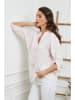 Joséfine Linnen blouse lichtroze