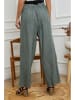 La Compagnie Du Lin Leinen-Hose in Khaki