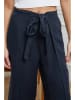 La Compagnie Du Lin Leinen-Hose in Dunkelblau
