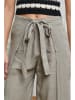 La Compagnie Du Lin Linnen broek taupe