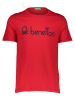 Benetton Koszulka w kolorze czerwonym