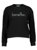 Benetton Bluza w kolorze czarnym