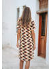 Isla Bonita by SIGRIS Sukienka w kolorze beżowym