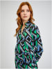 orsay Kleid in Schwarz/ Grün/ Hellblau