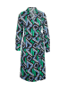 orsay Kleid in Schwarz/ Grün/ Hellblau