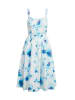 orsay Sukienka w kolorze biało-błękitnym