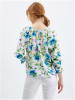 orsay Blouse wit/blauw