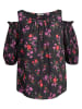 orsay Bluse in Schwarz/ Pink