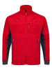 MILO Fleece vest "Anas" rood/zwart