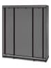 IDOMYA Essentials 13tlg. Kleiderschrank in Grau