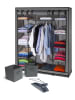 IDOMYA Essentials 13tlg. Kleiderschrank in Grau