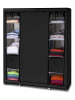 IDOMYA Essentials 13tlg. Kleiderschrank in Schwarz