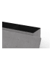 IDOMYA Essentials Opbergbank "Loan" grijs - (B)100 x (H)45 x (D)37 cm