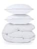 IDOMYA Essentials Winter-Daunen-Bettdecke in Weiß