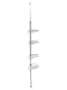 IDOMYA Essentials Edelstahl-Duschregal in Silber - (H)160 cm
