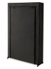 IDOMYA Essentials Schoenenkast zwart - (B)91 x (H)140 x (D)24 cm