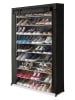 IDOMYA Essentials Schoenenkast zwart - (B)91 x (H)140 x (D)24 cm