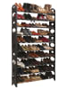 IDOMYA Essentials Schoenenkast zwart - (B)91 x (H)153 x (D)19 cm