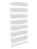 IDOMYA Essentials Verduisterend rolgordijn "Zebra" wit - (L)150 x (B)50 cm