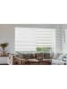IDOMYA Essentials Verduisterend rolgordijn "Zebra" wit - (L)120 x (B)60 cm