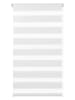 IDOMYA Essentials Verduisterend rolgordijn "Zebra" wit - (L)120 x (B)60 cm