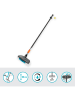 Gardena 3tlg. Cleansystem-Set mit Stiel "Hard" in Schwarz
