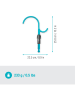 Gardena Asthaken "combisystem" in Hellblau - (L)25,8 x (B)22,5 cm