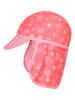 Playshoes Czapka "Hawaii" w kolorze różowym