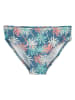 Playshoes Bikini "Palms" w kolorze niebiesko-jasnoróżowym
