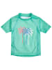 Playshoes Koszulka kąpielowa "Palmen" w kolorze turkusowym
