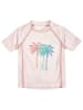 Playshoes Koszulka kąpielowa "Palmen" w kolorze jasnoróżowym