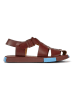 Camper Leren enkelsandalen bruin
