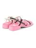 Camper Skórzane sandały w kolorze jasnoróżowym