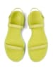 Camper Leder-Sandalen in Grün