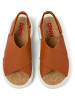 Camper Skórzane sandały w kolorze jasnobrązowym