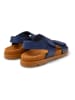Camper Leren sandalen donkerblauw